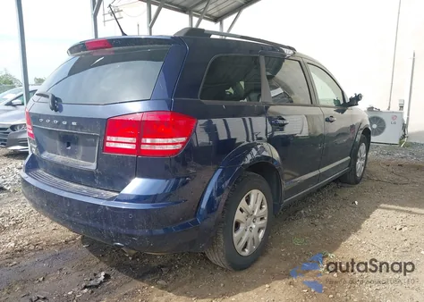 2017 Dodge Journey Se из США, поврежденный, VIN 3C4PDCAB7HT700746